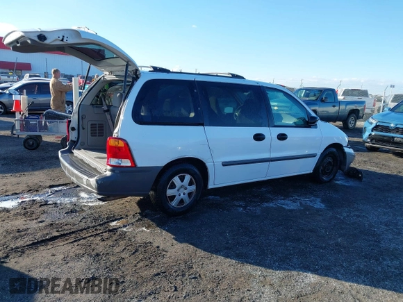 2000 Ford Windstar LX with VIN 2FMZA514XYBA31054, listed as a IAAI auction lot 41407293 with Not provided miles and . Bid and sale history available at DreamBid. Image 4.