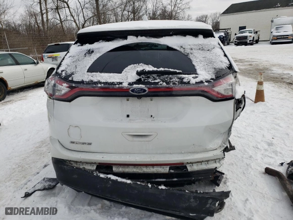 2015 Ford Edge SE with VIN 2FMTK3G80FBB55042, listed as a Copart auction lot 45651075 with 113,029 mi miles and Salvage Title. Bid and sale history available at carsss.com. Image 6.