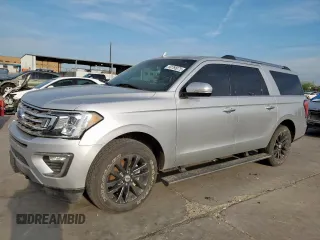 2019 Ford Expedition Max Limited with VIN 1FMJK2AT2KEA43307, listed as a Copart auction lot 50765075 with 109,572 mi miles and Clean Title. Bid and sale history available at DreamBid. Image 1.
