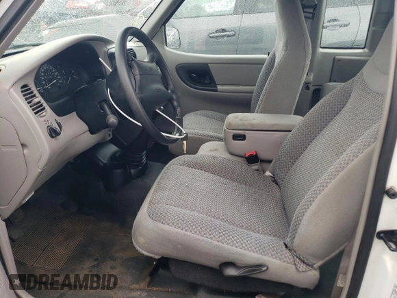1999 Ford Ranger XL with VIN 1FTYR14V0XPA10338, listed as a Copart auction lot 42163795 with 111,767 mi miles and Salvage Title. Bid and sale history available at carsss.com. Image 7.