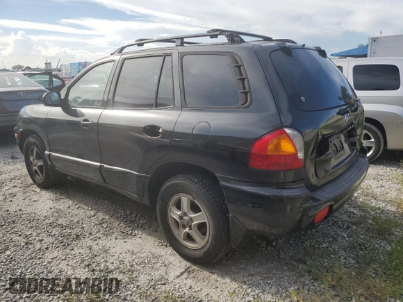 2003 Hyundai Santa Fe GLS with VIN KM8SC13D53U382460, listed as a Copart auction lot 70257874 with 0 mi miles and Salvage Title. Bid and sale history available at carsss.com. Image 2.