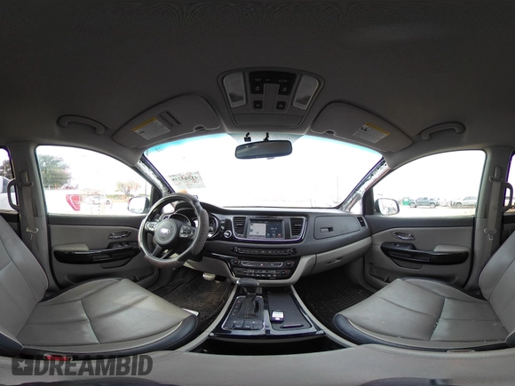 2017 Kia Sedona EX with VIN KNDMC5C17H6312805, listed as a IAAI auction lot 41363238 with 68,722 mi miles. Bid and sale history available at carsss.com. Image 20.