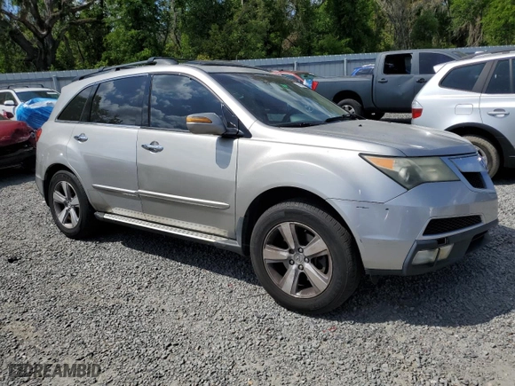 2012 Acura MDX Tech Pkg with VIN 2HNYD2H31CH505265, listed as a Copart auction lot 51086265 with 210,221 mi miles and Salvage Title. Bid and sale history available at carsss.com. Image 4.