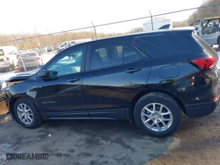 2024 Chevrolet Equinox LS with VIN 3GNAXHEG8RL313194, listed as a IAAI auction lot 41272769 with 26,060 mi miles. Bid and sale history available at carsss.com. Image 14.