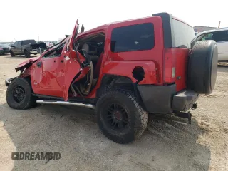 2007 Hummer H3 SUV with VIN 5GTDN13E378231415, listed as a Copart auction lot 64661734 with 0 mi miles and Non Repairable. Bid and sale history available at carsss.com. Image 2.