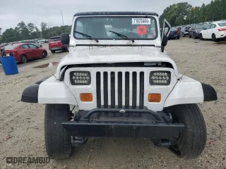 1995 Jeep Wrangler S with VIN 1J4FY19P3SP252810, listed as a Copart auction lot 71873444 with 0 mi miles and Salvage Title. Bid and sale history available at carsss.com. Image 5.