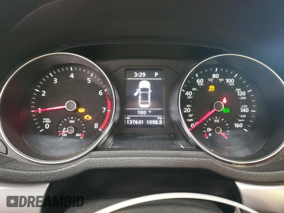 2016 Volkswagen Passat S with VIN 1VWAT7A37GC015162, listed as a Copart auction lot 62492515 with 137,641 mi miles and Salvage title. Bid and sale history available at DreamBid. Image 9.