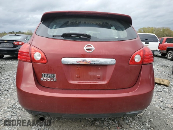 2013 Nissan Rogue SL with VIN JN8AS5MT8DW546102, listed as a Copart auction lot 47964055 with 190,182 mi miles and Salvage Title. Bid and sale history available at carsss.com. Image 6.