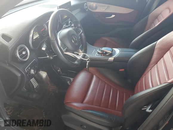 2019 Mercedes-Benz GLC with VIN WDC0J6EB7KF499433, listed as a Copart auction lot 49486285 with 24,075 mi miles and Salvage Title. Bid and sale history available at carsss.com. Image 7.