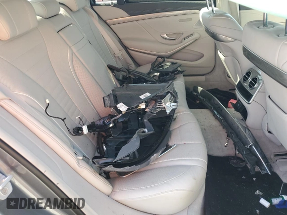 2017 Mercedes-Benz S 550 with VIN WDDUG8CB6HA340211, listed as a Copart auction lot 48356115 with Not Provided miles and Salvage Title. Bid and sale history available at carsss.com. Image 10.