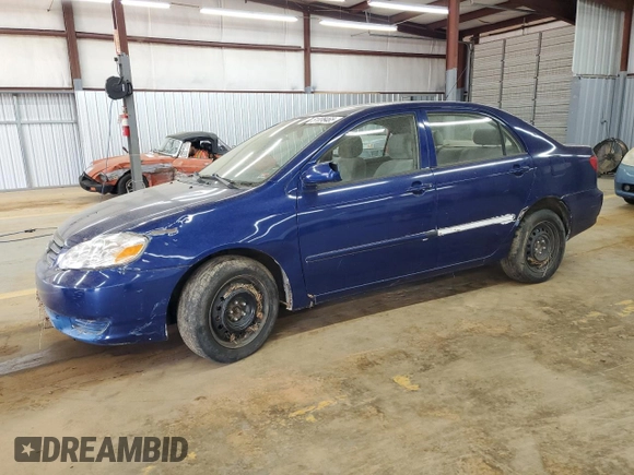 2003 Toyota Corolla CE with VIN JTDBR32E230003267, listed as a Copart auction lot 51008465 with 251,516 mi miles and Clean Title. Bid and sale history available at DreamBid. Image 1.