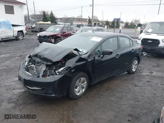 2015 Honda Civic Sedan LX with VIN 19XFB2F55FE296331, listed as a IAAI auction lot 41909997 with 130,684 mi miles. Bid and sale history available at carsss.com. Image 17.