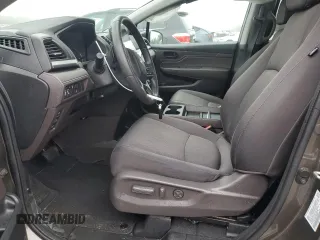 2020 Honda Odyssey EX with VIN 5FNRL6H5XLB069852, listed as a Copart auction lot 61553585 with 34,189 mi miles and Salvage title. Bid and sale history available at DreamBid. Image 7.
