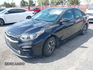 2019 Kia Forte LXS with VIN 3KPF24AD7KE068190, listed as a IAAI auction lot 41954665 with 105,356 mi miles and . Bid and sale history available at carsss.com. Image 2.