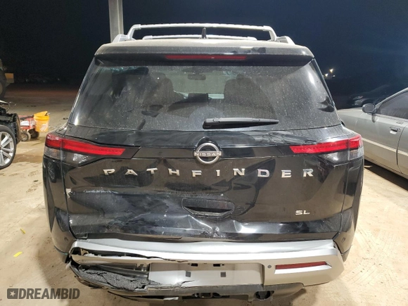 2022 Nissan Pathfinder SL with VIN 5N1DR3CB6NC205409, listed as a Copart auction lot 43944615 with 84,086 mi miles and Salvage Title. Bid and sale history available at carsss.com. Image 6.
