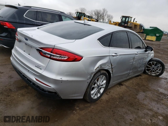 2019 Ford Fusion Hybrid SE with VIN 3FA6P0LU0KR204987, listed as a Copart auction lot 41685073 with 85,291 mi miles. Bid and sale history available at carsss.com. Image 3.