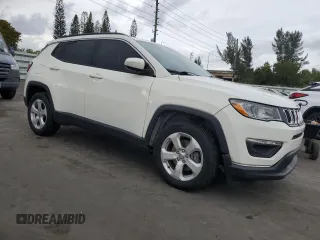 2019 Jeep Compass Latitude with VIN 3C4NJCBB3KT699410, listed as a Copart auction lot 59721025 with 44,506 mi miles and Non repairable. Bid and sale history available at DreamBid. Image 4.