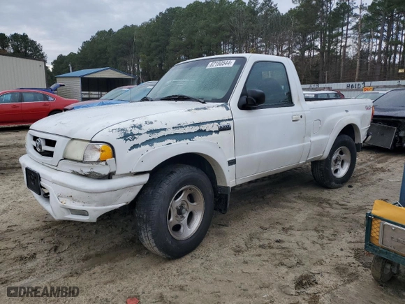 2002 Mazda B-Series 2WD Truck DS with VIN 4F4YR12U12TM21880, listed as a Copart auction lot 82180544 with 276,863 mi miles and Salvage Title. Bid and sale history available at carsss.com. Image 1.