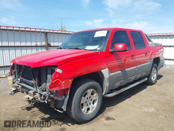 2002 Chevrolet Avalanche with VIN 3GNEK13T42G162893, listed as a IAAI auction lot 42234440 with 215,541 mi miles and . Bid and sale history available at DreamBid. Image 2.