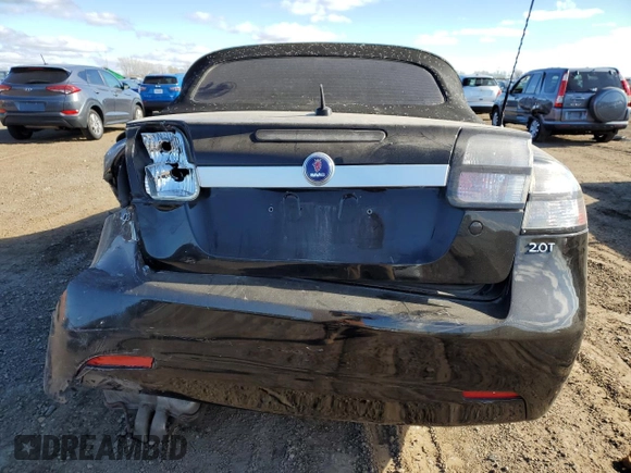 2008 Saab 9-3 with VIN YS3FB79YX86009912, listed as a Copart auction lot 79192114 with 79,542 mi miles and Salvage Title. Bid and sale history available at carsss.com. Image 6.