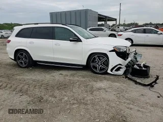 2024 Mercedes-Benz GLS 450 with VIN 4JGFF5KE8RB270203, listed as a Copart auction lot 71734394 with 27 mi miles and Salvage Title. Bid and sale history available at DreamBid. Image 11.