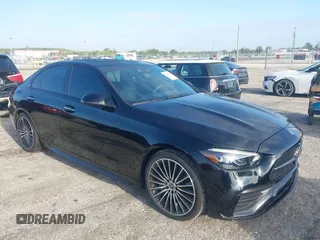 2024 Mercedes-Benz C 300 with VIN W1KAF4GB7RR156309, listed as a IAAI auction lot 42008478 with 5,350 mi miles and . Bid and sale history available at DreamBid. Image 1.