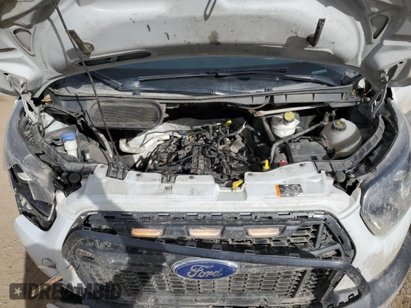 2023 Ford Transit Cargo with VIN 1FTBW2XG9PKB73049, listed as a Copart auction lot 50264605 with 103,021 mi miles and Salvage title. Bid and sale history available at DreamBid. Image 13.