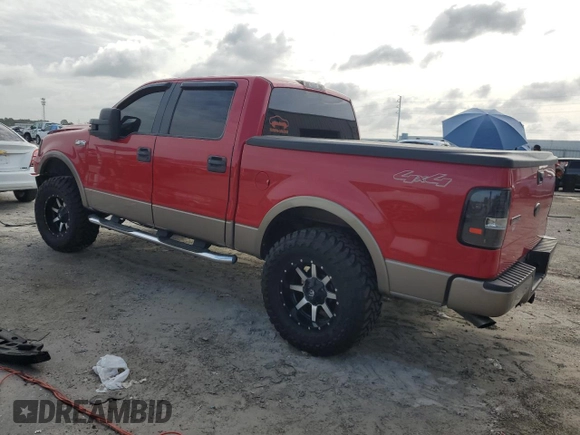 2006 Ford F-150 XLT with VIN 1FTPW14556KB84762, listed as a Copart auction lot 59753685 with 219,242 mi miles and Salvage title. Bid and sale history available at DreamBid. Image 2.