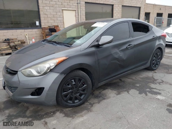 2012 Hyundai Elantra Limited with VIN 5NPDH4AE8CH140431, listed as a IAAI auction lot 41461031 with 202,489 mi miles. Bid and sale history available at carsss.com. Image 2.