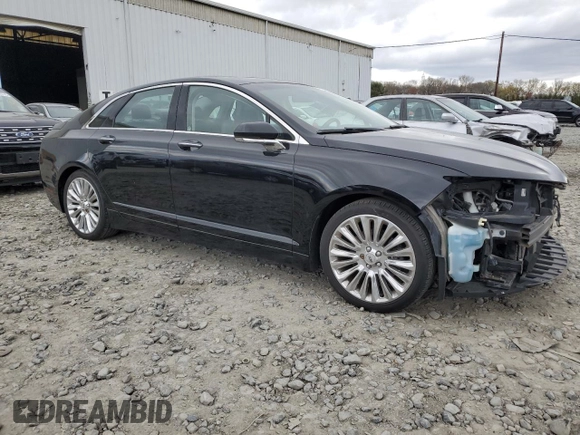 2016 Lincoln MKZ with VIN 3LN6L2JK8GR620159, listed as a Copart auction lot 52767245 with 99,842 mi miles and Salvage Title. Bid and sale history available at DreamBid. Image 4.