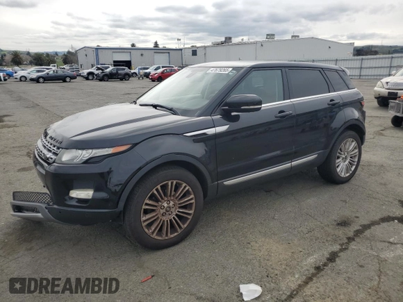 2013 Land Rover Range Rover Evoque Prestige Premium with VIN SALVV2BGXDH712836, listed as a Copart auction lot 47679265 with 78,318 mi miles and Salvage Title. Bid and sale history available at carsss.com. Image 1.