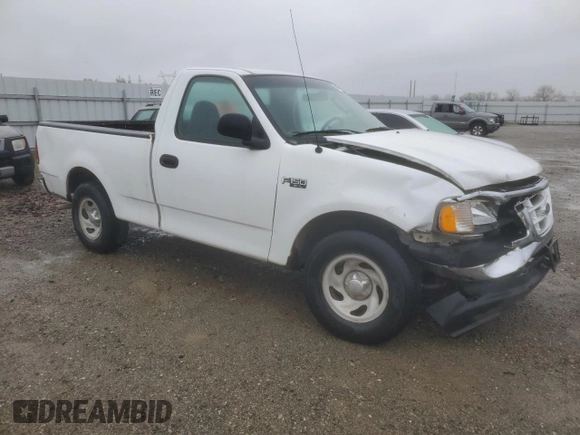 2002 Ford F-150 XL with VIN 1FTRF172X2KC62263, listed as a Copart auction lot 49174555 with Not provided miles and Salvage title. Bid and sale history available at DreamBid. Image 4.