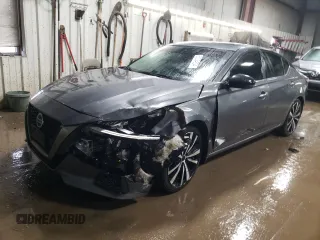 2021 Nissan Altima 2.5 SR with VIN 1N4BL4CVXMN400967, listed as a Copart auction lot 85254834 with 50,787 mi miles and Salvage Title. Bid and sale history available at carsss.com. Image 1.