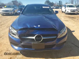 2017 Mercedes-Benz C 300 with VIN WDDWJ4JB4HF337414, listed as a Copart auction lot 45985695 with 114,082 mi miles and Salvage Title. Bid and sale history available at carsss.com. Image 5.