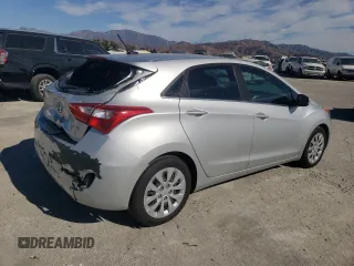 2017 Hyundai Elantra GT with VIN KMHD35LH5HU360744, listed as a Copart auction lot 78749524 with 93,364 mi miles and Salvage Title. Bid and sale history available at carsss.com. Image 3.