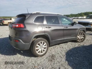 2017 Jeep Cherokee Limited z VIN 1C4PJLDBXHW540005, wystawiony jako Copart lot #57258465 z przebiegiem 162 633 mil mil oraz Szkoda całkowita • Salvage title. Historia ofert i sprzedaży dostępna na DreamBid. Obrazek 3.