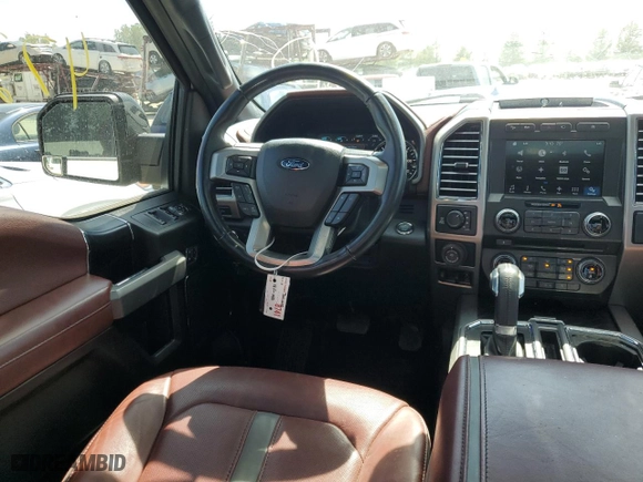 2018 Ford F-150 XL with VIN 1FTEW1EG0JFB09475, listed as a Copart auction lot 55229324 with 47,295 mi miles and Salvage Title. Bid and sale history available at carsss.com. Image 8.