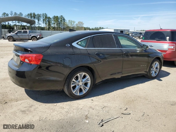 2015 Chevrolet Impala LT with VIN 1G1115SLXFU135843, listed as a Copart auction lot 44632333 with 170,627 mi miles and Salvage Title. Bid and sale history available at carsss.com. Image 3.