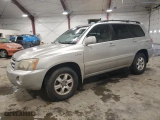 2002 Toyota Highlander with VIN JTEGF21A220054558, listed as a Copart auction lot 50075935 with 171,540 mi miles and Clean Title. Bid and sale history available at carsss.com. Image 1.