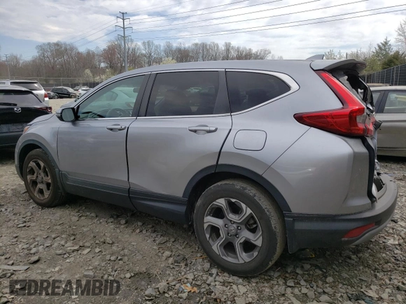 2018 Honda CR-V EX with VIN 2HKRW2H59JH635143, listed as a Copart auction lot 50819535 with 20,953 mi miles and Salvage Title. Bid and sale history available at DreamBid. Image 2.