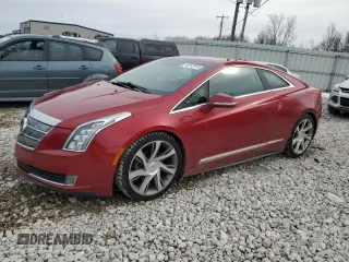 2014 Cadillac ELR z VIN 1G6RR1E40EU600809, wystawiony jako Copart lot #46242915 z przebiegiem 129 853 mil mil oraz Tytuł czysty. Historia ofert i sprzedaży dostępna na DreamBid. Obrazek 1.
