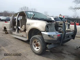 2003 Ford Super Duty F-250 XL with VIN 1FTNW21F93EA07068, listed as a IAAI auction lot 41364663 with 1 mi miles. Bid and sale history available at carsss.com. Image 1.