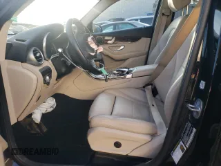 2016 Mercedes-Benz GLC with VIN WDC0G4KB1GF087846, listed as a Copart auction lot 36491613 with 50,589 mi miles. Bid and sale history available at carsss.com. Image 7.