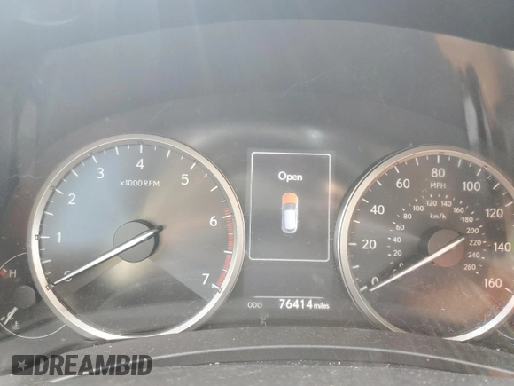 2018 Lexus NX with VIN JTJYARBZ5J2089955, listed as a Copart auction lot 51260035 with 76,414 mi miles and Salvage Title. Bid and sale history available at carsss.com. Image 9.