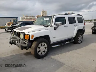2007 Hummer H3 SUV with VIN 5GTDN13E078166376, listed as a Copart auction lot 78724824 with 0 mi miles and Salvage Title. Bid and sale history available at carsss.com. Image 1.