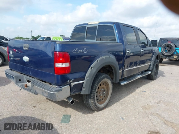 2008 Ford F-150 XLT with VIN 1FTPW14V88KC56279, listed as a IAAI auction lot 42459005 with 131,287 mi miles and . Bid and sale history available at DreamBid. Image 4.