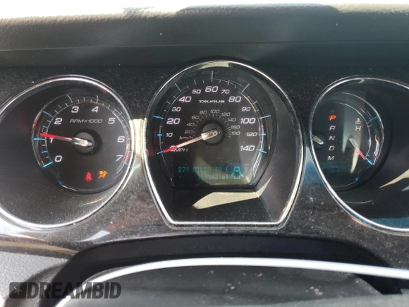 2011 Ford Taurus Limited with VIN 1FAHP2FW4BG135889, listed as a Copart auction lot 61493035 with 147,343 mi miles and Salvage title. Bid and sale history available at DreamBid. Image 9.