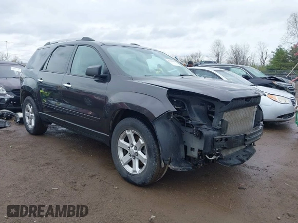 2015 GMC Acadia SLE with VIN 1GKKVPKD8FJ338434, listed as a IAAI auction lot 41951569 with 136,579 mi miles. Bid and sale history available at carsss.com. Image 1.