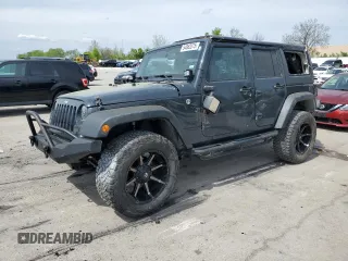 2016 Jeep Wrangler Unlimited Sport with VIN 1C4BJWDG7GL292531, listed as a Copart auction lot 54062075 with 110,878 mi miles and Salvage Title. Bid and sale history available at DreamBid. Image 1.