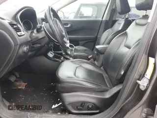 2018 Jeep Compass Limited with VIN 3C4NJCCB9JT406574, listed as a Copart auction lot 51063875 with 110,779 mi miles and Salvage Title. Bid and sale history available at carsss.com. Image 7.